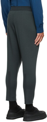CFCL Grey Wool Milan Rib Tapered Trousers - ShopStyle Dress Pants