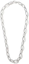 Thumbnail for your product : As 29 18kt White Gold 24" Long Oval Chain Necklace