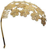 Thumbnail for your product : Olga Berg Reyna Floral Metal Headband