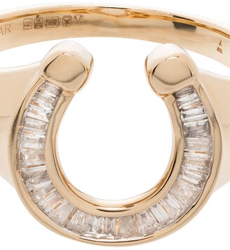 Adina Reyter 14kt Yellow Gold Diamond Stackable Ring