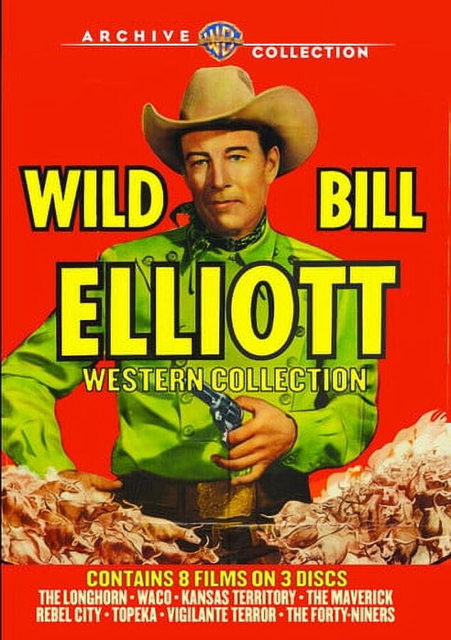 Warner Bros. Wild Bill Elliott: Western Collection (DVD), Warner Archives, Western