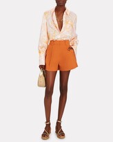 Thumbnail for your product : Acler Coleman Marble Satin Blouse