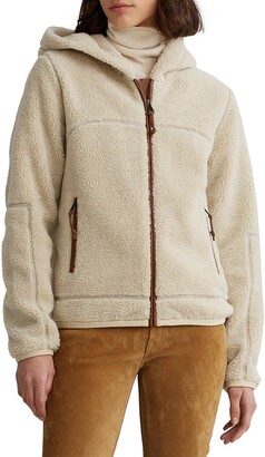 Polo Ralph Lauren Faux Shearling Hooded Jacket - ShopStyle