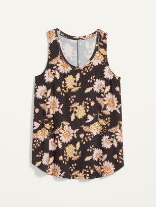 Old Navy Luxe Printed Swing Tank for Women