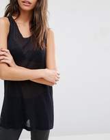 Thumbnail for your product : Only Side Split V Neck Knit Tank Top