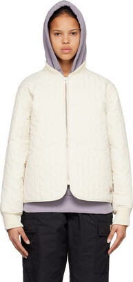 Stussy Off-White S Quilted Jacket