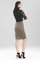 Thumbnail for your product : Josie Natori Double Face Bonded Jersey Pencil Skirt