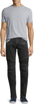 Thumbnail for your product : Hudson Blinder Biker Distressed Moto Jeans, Gray