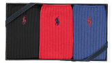 Thumbnail for your product : Ralph Lauren Crew Sock 3-Pack Set