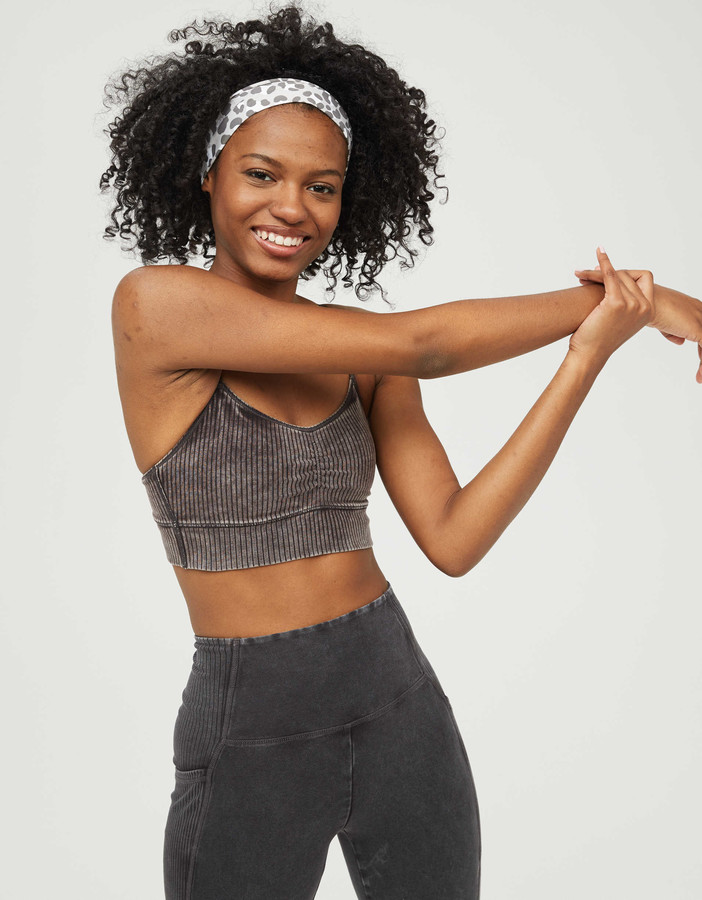 aerie OFFLINE OG Ribbed Sports Bra ShopStyle