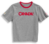 Thumbnail for your product : HBC Olympic Collection Boys 2 to 7 Canada Crew Neck T Shirt-BLACK-2