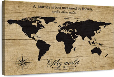 17 Stories My World I Push Pin World Milstead