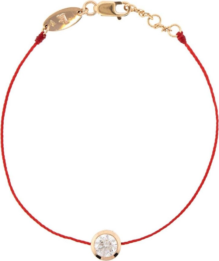 Redline Madly Pure Diamond Red Cord Bracelet
