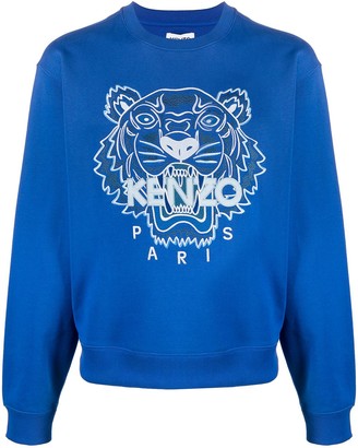 kenzo blue hoodie