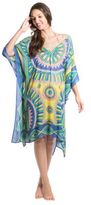 Thumbnail for your product : Theodora & Callum T&C Multi-Color Geometric Print Cover-Up