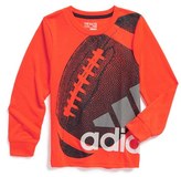 Thumbnail for your product : adidas 'Impact Performance' T-Shirt (Toddler Boys & Little Boys)