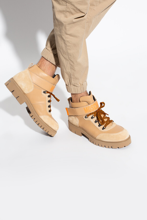 mens moschino boots