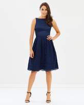 Thumbnail for your product : Oasis Darcy Satin Bodice Lace Midi Dress