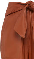 Thumbnail for your product : Jonathan Simkhai Vegan Leather Tie Waist Pants
