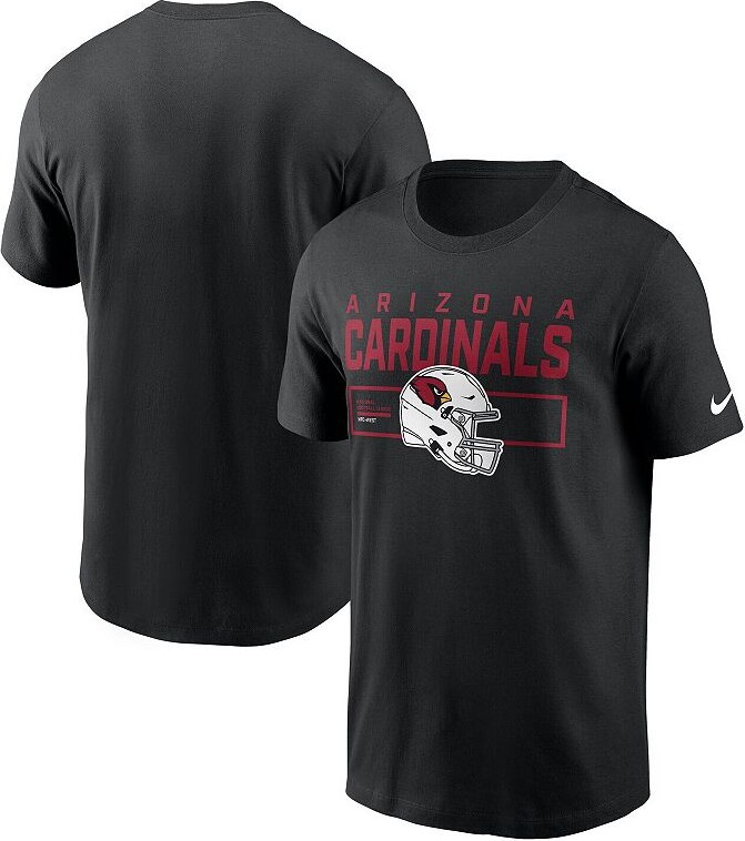 Men's Nike Black Arizona Cardinals Primetime Helmet Essential T-Shirt
