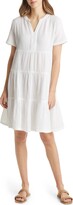 Thumbnail for your product : BeachLunchLounge Kris Double Weave Tiered Cotton Dress
