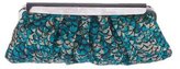 Thumbnail for your product : Sergio Rossi Jacquard Frame Clutch
