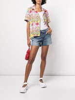 Thumbnail for your product : AG Jeans Haley cut-off denim shorts