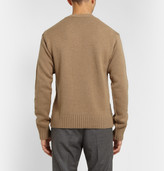 Thumbnail for your product : Dolce & Gabbana Crew Neck Camel Sweater