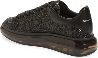 glitter bubble sole platform sneaker