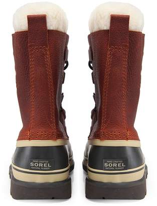 Sorel Leather Caribou Wool Boots