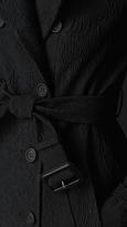 Thumbnail for your product : Burberry Floral Jacquard Cloqué Trench Coat