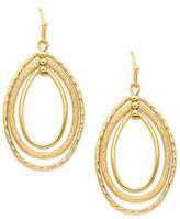Thumbnail for your product : Charter Club Oval Oribital Drop Earrings