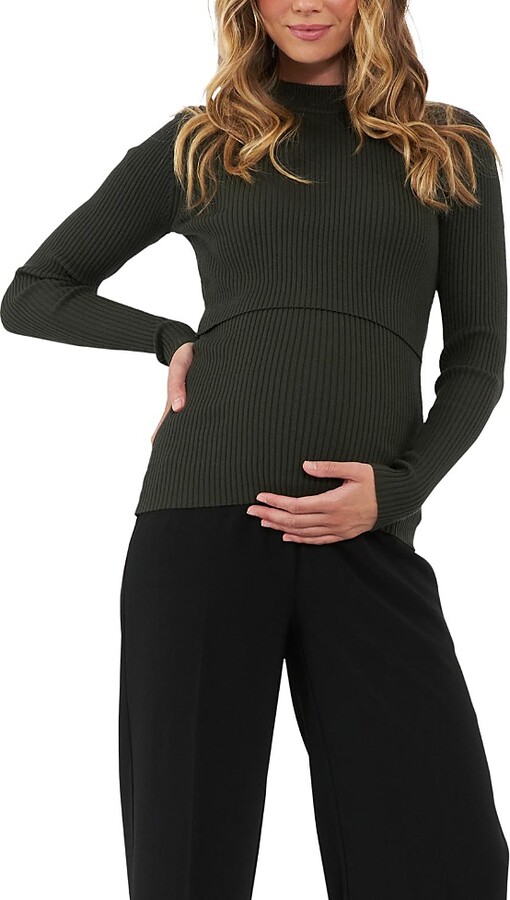 Ripe Maternity Lift Up Nursing Knit Sweater