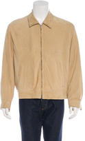 Thumbnail for your product : Bally Suede Harrington Jacket