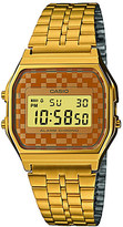 Thumbnail for your product : Casio A159WGEA9AEF gold-plated digital watch - for Men