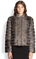 Thumbnail for your product : Armani Collezioni Rabbit Fur Jacket