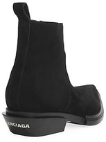 Thumbnail for your product : Balenciaga Santiag Suede Western Booties