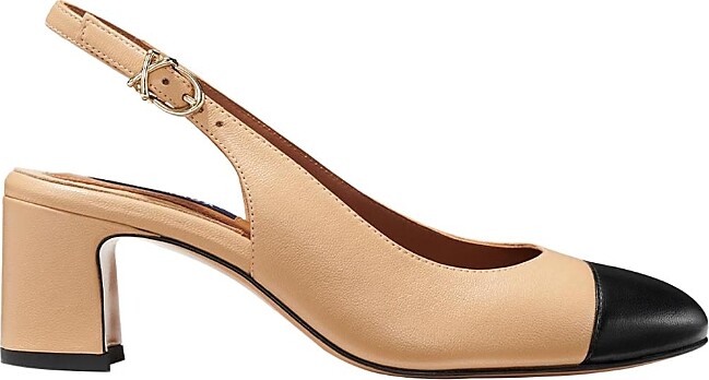 Margaux Women's The Cap-Toe Cluny Slingback Pumps