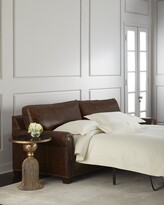 Thumbnail for your product : Massoud Shields Leather Sleeper Sofa