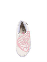 Thumbnail for your product : Sophia Webster Bibi Wing Embroidered Leather Sneakers