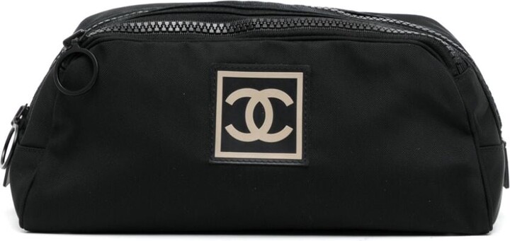 CHANEL Pre-Owned 2004-2005 Leather Cosmetic Case - Farfetch