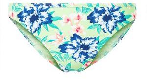 New Look Green Tropical Print Bikini Bottoms