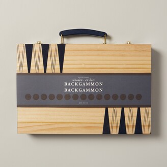 Indigo Wooden Backgammon