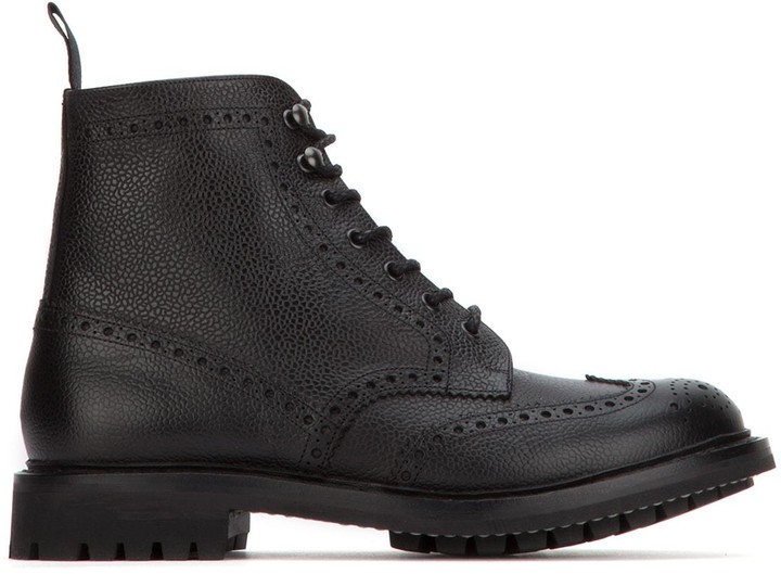 Church's Lace-Up Ankle Boots - ShopStyle
