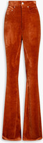 Thumbnail for your product : Rick Owens Bolan velvet flared pants
