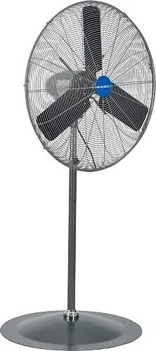 Global Industrial 30" Oscillating Pedestal Fan, 3-Speed, Gray (585280)