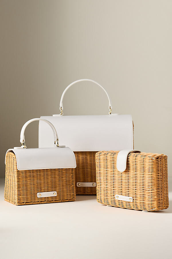 Modern Picnic Wicker Snacker