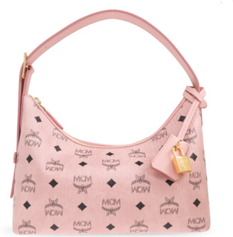 MCM Big O Small Studded Monogram Crossbody Bag - ShopStyle