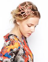 Thumbnail for your product : ASOS Hot Flower Hair Fascinator