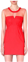 Thumbnail for your product : The Kooples Cotton-blend mini dress
